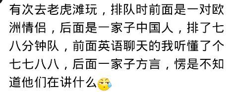 在国外跟朋友聊天，下一句被老外用中文接住是一种什么样的体验?