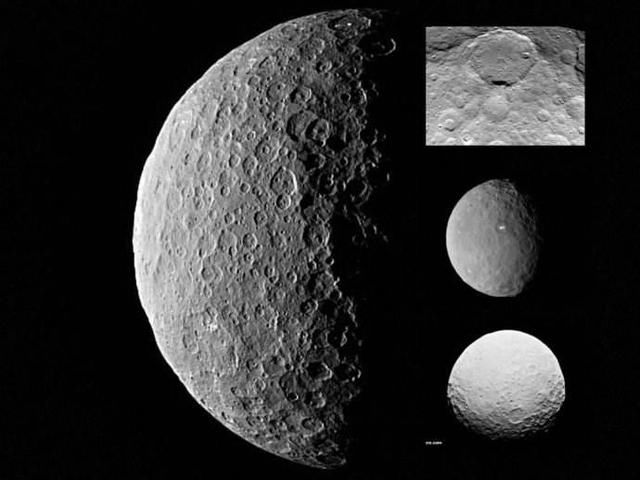 NASA公布最新太空照：有史以来最近距离观察谷神星