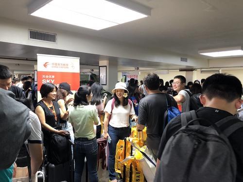 因台风 玉兔 滞留塞班首批旅客即将回国,东航特