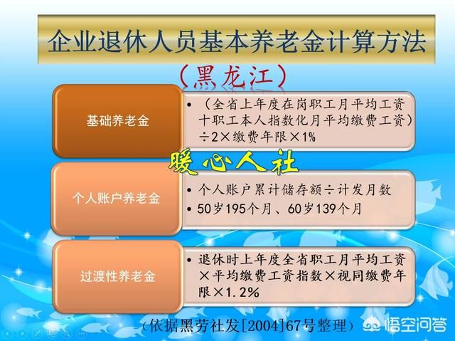 黑龙江省2018年退休工人工龄42年,能领多少退