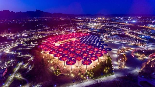 今晚,北京世园会在长城脚下正式开幕,明起100