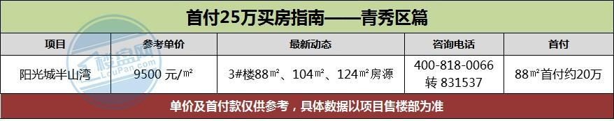 再拖下去就买不起房啦!南宁首付25万内房源了解一下