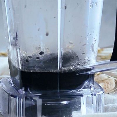 黑豆生发糊要每天坚持喝哦