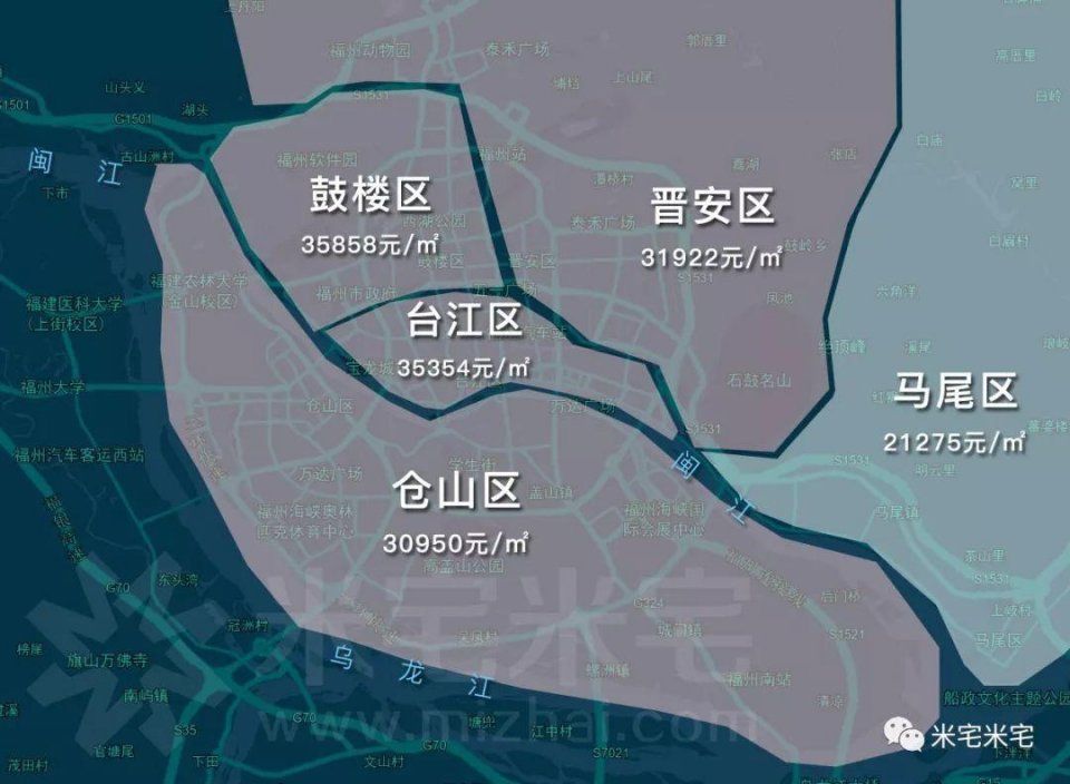 石家庄房价最贵的地方竟不是裕华区!附5月30个热点城市房价地图