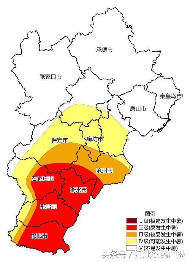 高考期间河北迎大范围降雨