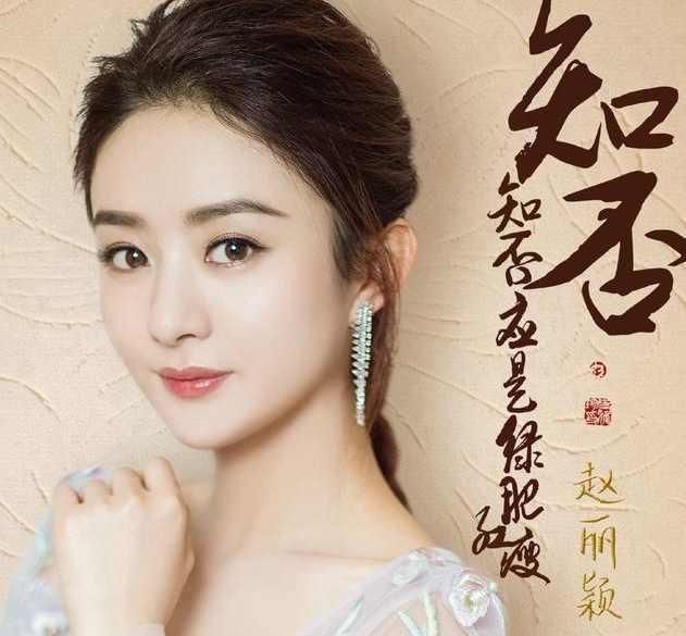 赵丽颖新剧《知否知否》发布了主演定妆照,粉