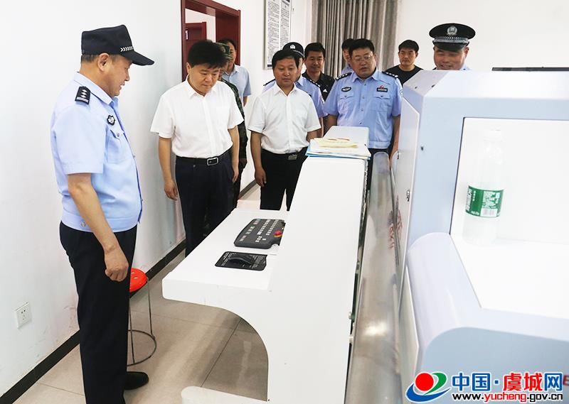 县长白超督导检查上合组织青岛峰会安保工作