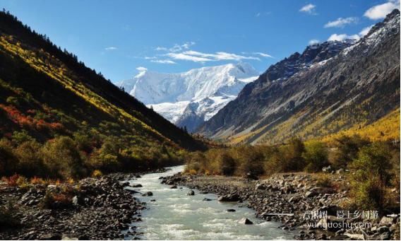 西藏波密县玉普乡的米堆村，绝美世外桃源