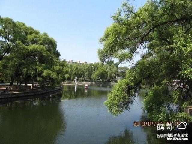游佳木斯杏林湖公园