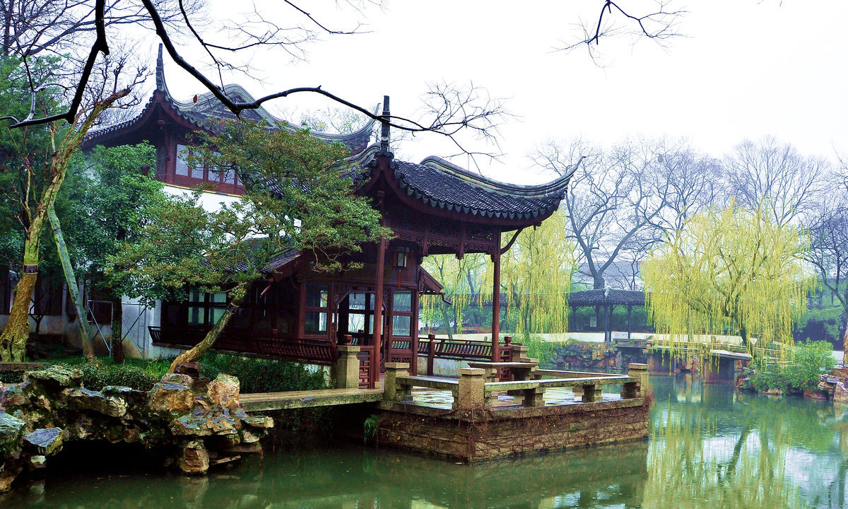 实拍苏州拙政园,被誉为中国四大名园之首