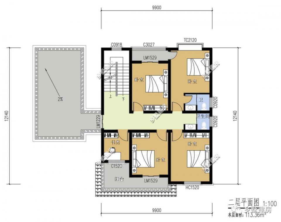 想了很久的乡下花园别墅，主体造价仅26万!建筑师是这样说的