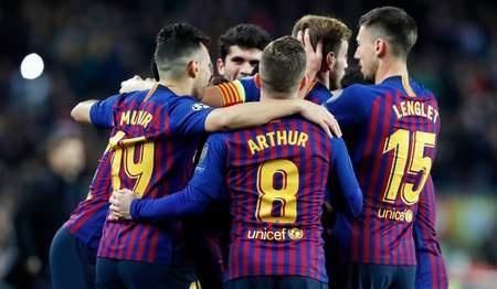 登贝莱破门,巴萨主场战平热刺,欧冠主场不败的