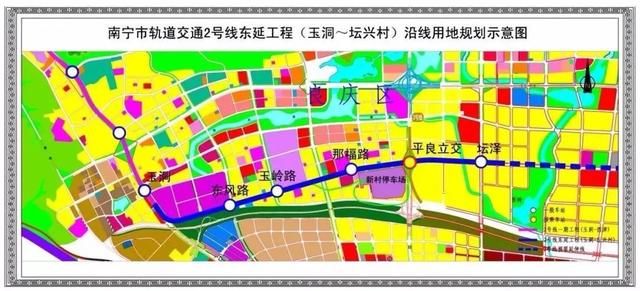 重磅南宁地铁2号线开建延长线，与3号线接驳，今后到五象新区太方