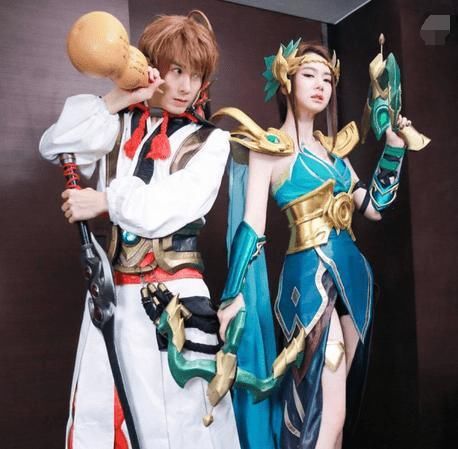 王者荣耀：明星也玩Cosplay，看看这些明星们，没人能全认出来！