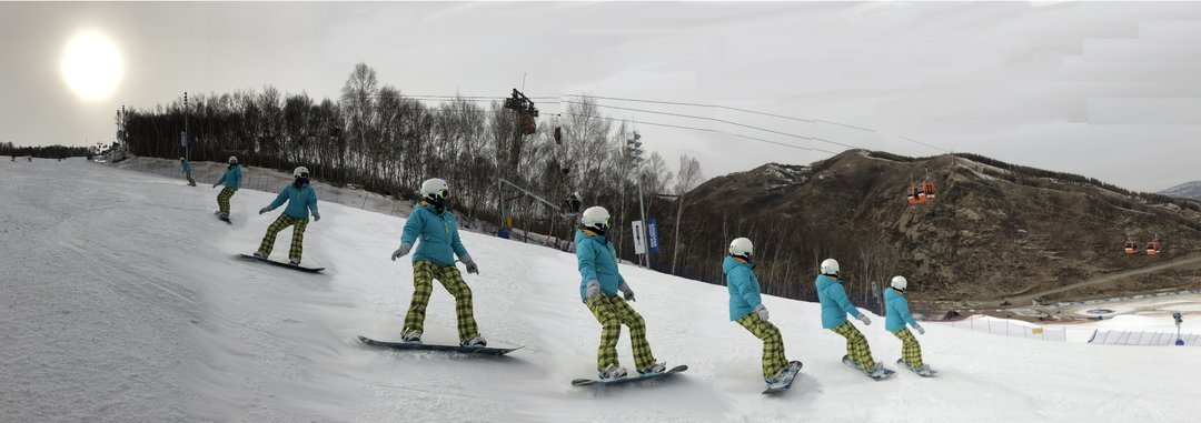 滑雪是单板简单