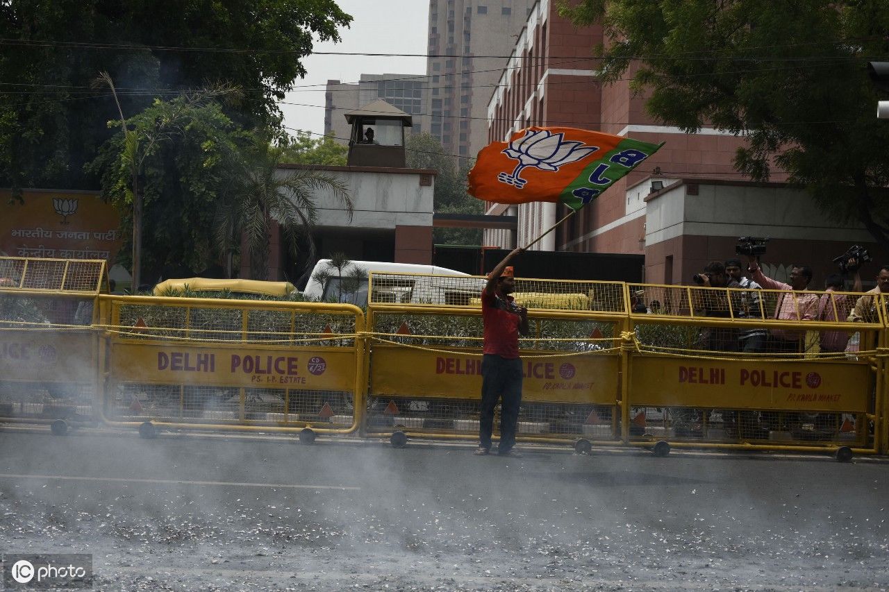 2019年印度大选计票统计进行中