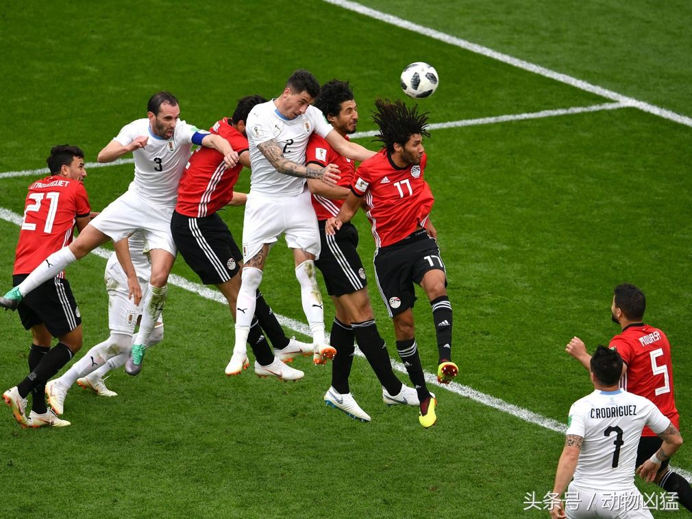 2018俄罗斯世界杯小组赛A组 乌拉圭1:0击败埃及