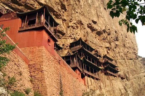 中国八大悬空寺之一 河南淇县朝阳悬空寺