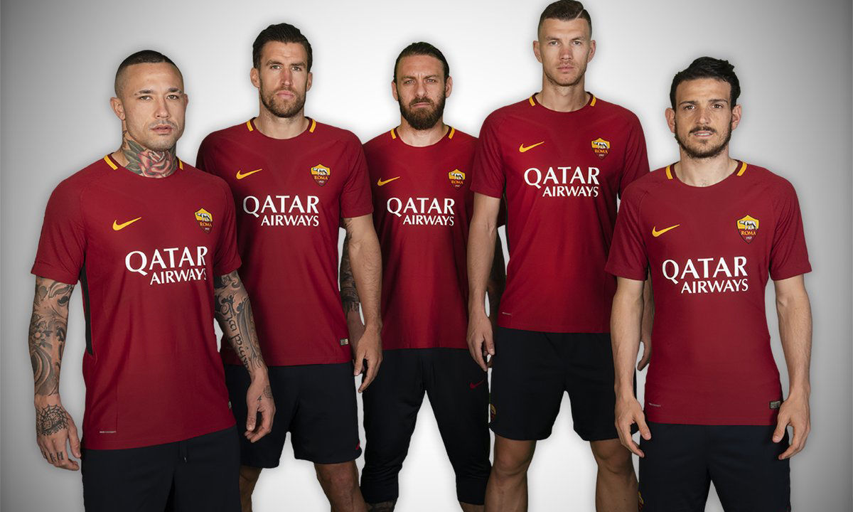 罗马获得来自卡塔尔航空的队史最高球衣赞助费