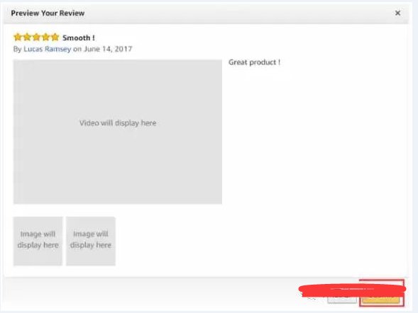 亚马逊引导买家留下视频Review的方法:深圳亚