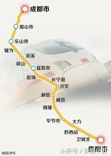 四川又一条高铁即将通车，成贵高铁四川段今年底试运行