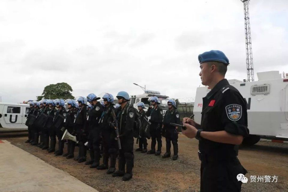 一等功!帅气贺州男儿赴利比里亚维和载誉归来