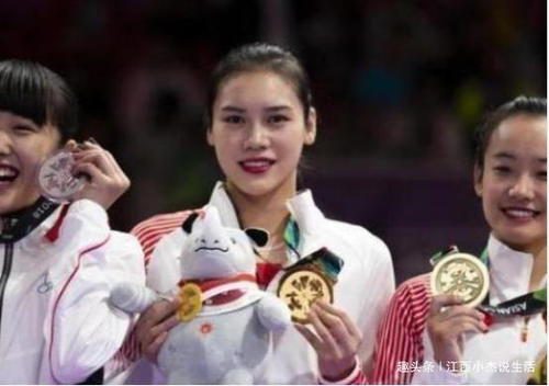 恭喜中国蹦床女神刘灵玲2019亚运会冠军,迎来