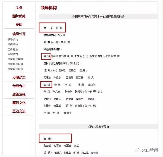 山西长治纪委书记被免职，此前被知名媒体人实名举报