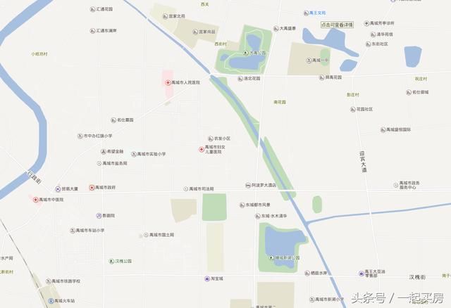 大禹城地图图片