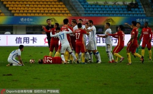 中超第27轮:长春亚泰客场3-2战胜贵州智诚