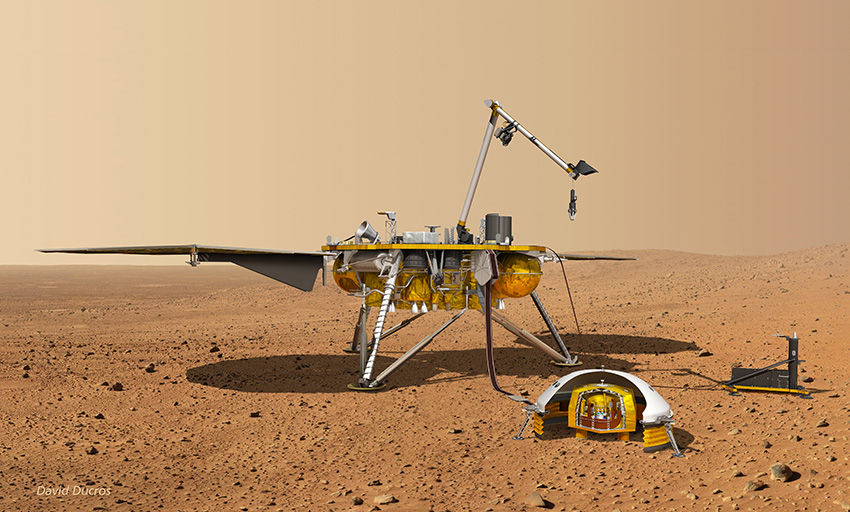 NASA发射SEIS地震仪到火星，用来研究火星地震波