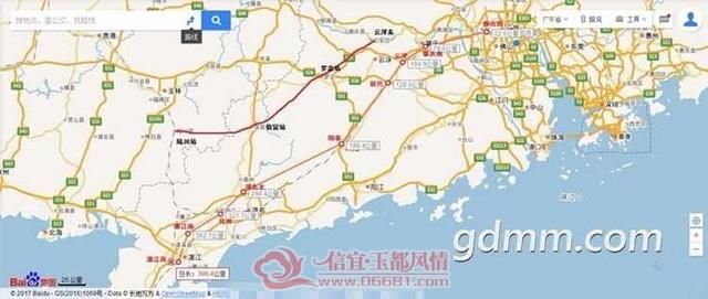 重磅,中国铁总参与干涉广湛高铁的线路走向,化