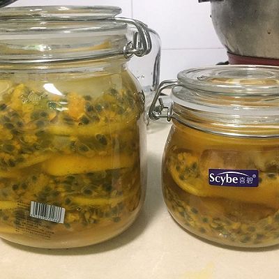 百香果柠檬蜂蜜茶