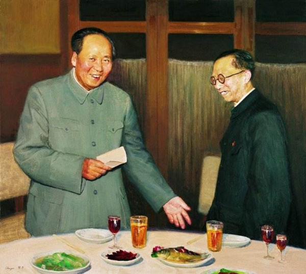 毛泽东请溥仪吃年夜饭 开国主席与末代皇帝