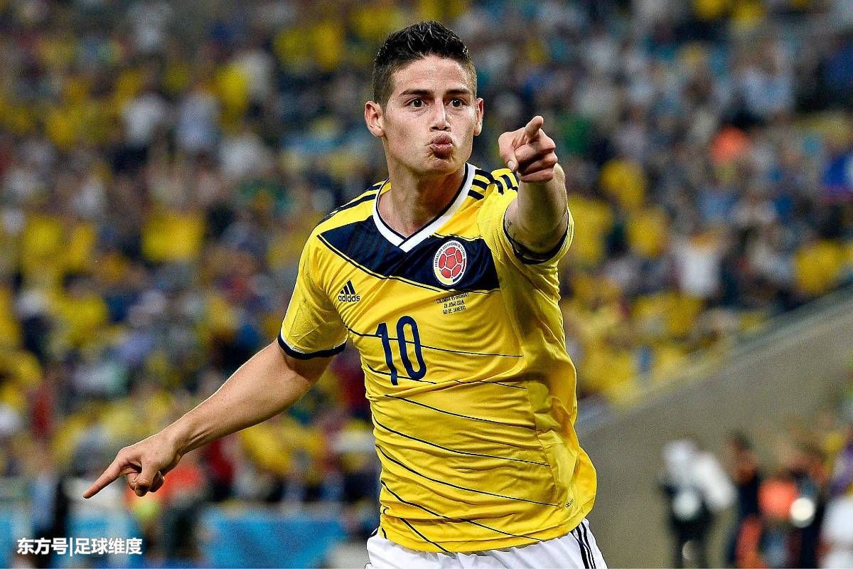 J罗:行走的荷尔蒙 被伤病困扰的世界杯金靴