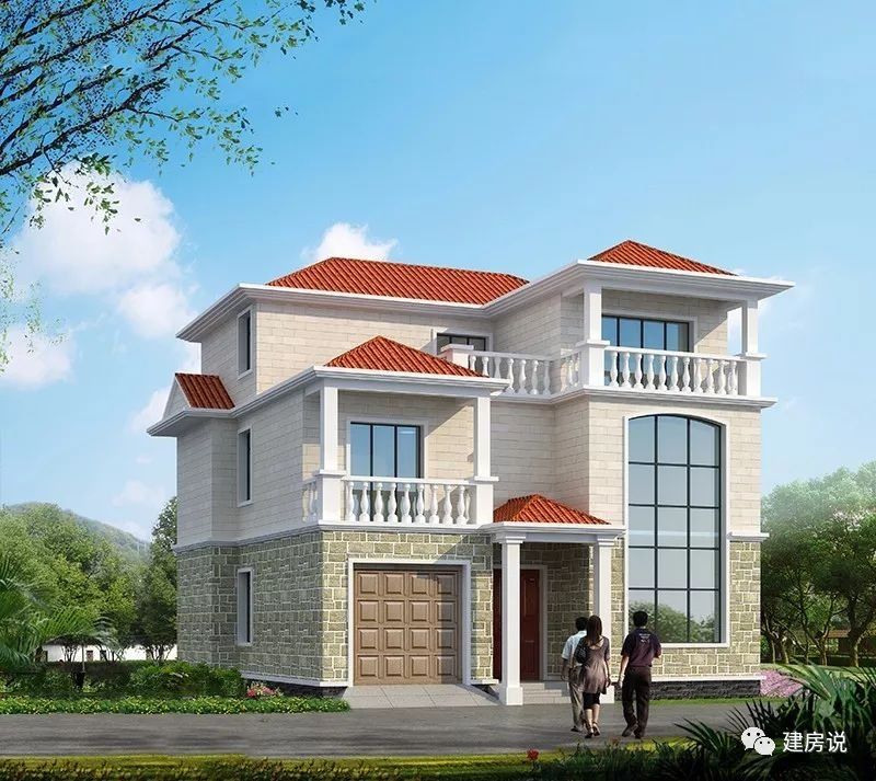 10款乡村自建别墅户型，农村建房首选，最后一套还带实景图