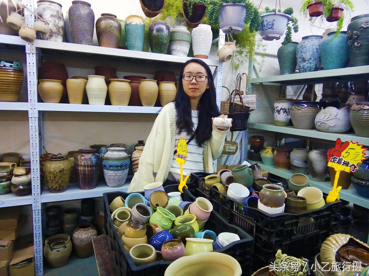 实拍中国最大的鲜切花交易市场,鲜花、盆栽种