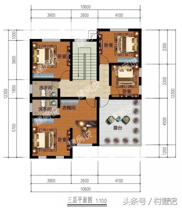 把家里房子建成这样的别墅，城里亲戚都想来巴结你