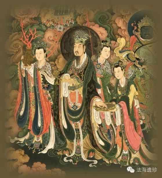 治病、护众生、离诸贫穷的大梵天王(四面佛