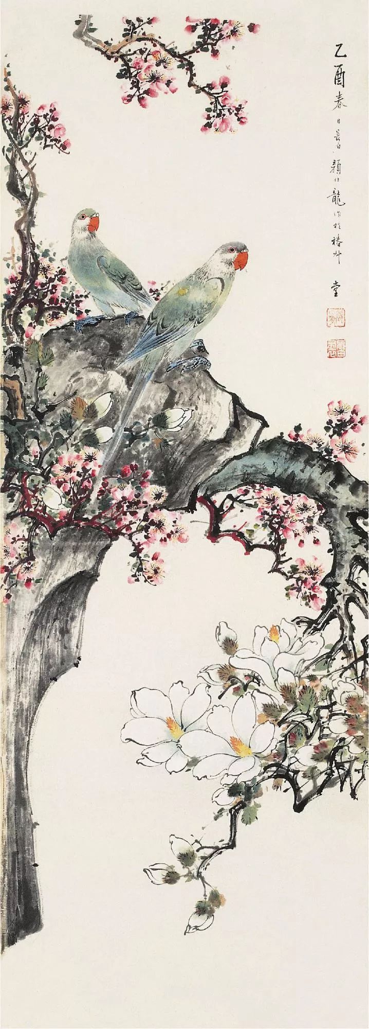 [转载]一代国画花鸟大家作品100幅,漂亮!