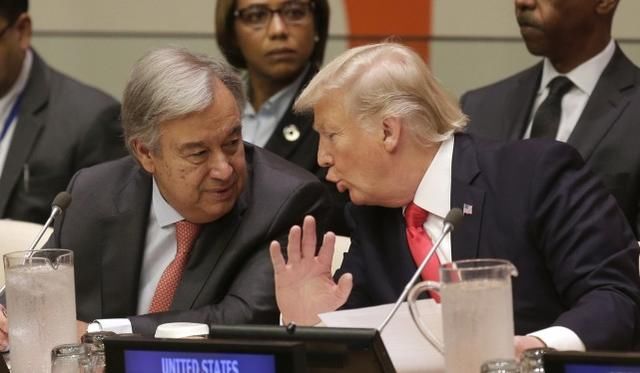 联合国秘书长古特雷斯警告特朗普不要退出伊朗核协议