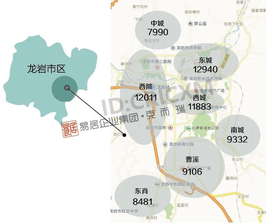 福建各地级市最新房价地图