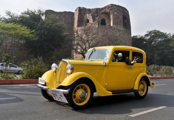 新德里第52届老爷车集会 经典汽车超炫酷