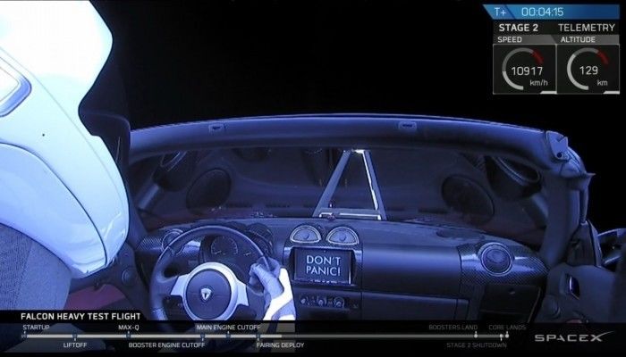 「科普」一篇看完SpaceX猎鹰重型火箭首飞:这是台飞向火星的特斯