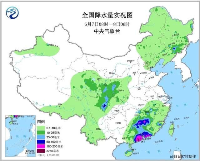 广东持续性暴雨进入第四天 暴雨黄色预警继续发布