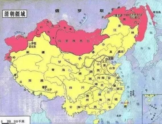 从六张地图来看清朝是如何从关外起家，逐渐统一全国的