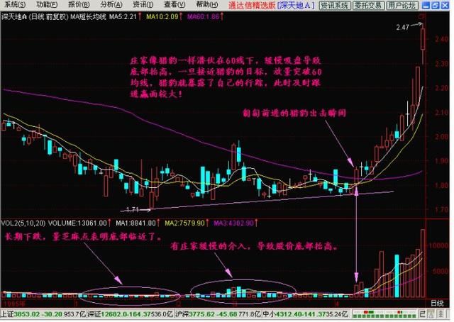 K线百变形态选股法“猎豹出击”，一旦掌握，把股市当提款机