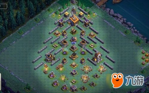 《部落冲突》8级建筑大师怎么布局 夜世界8本