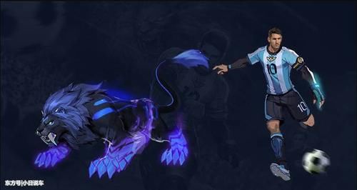 王者荣耀裴擒虎:梅西模型皮肤上线 人型帅爆虎