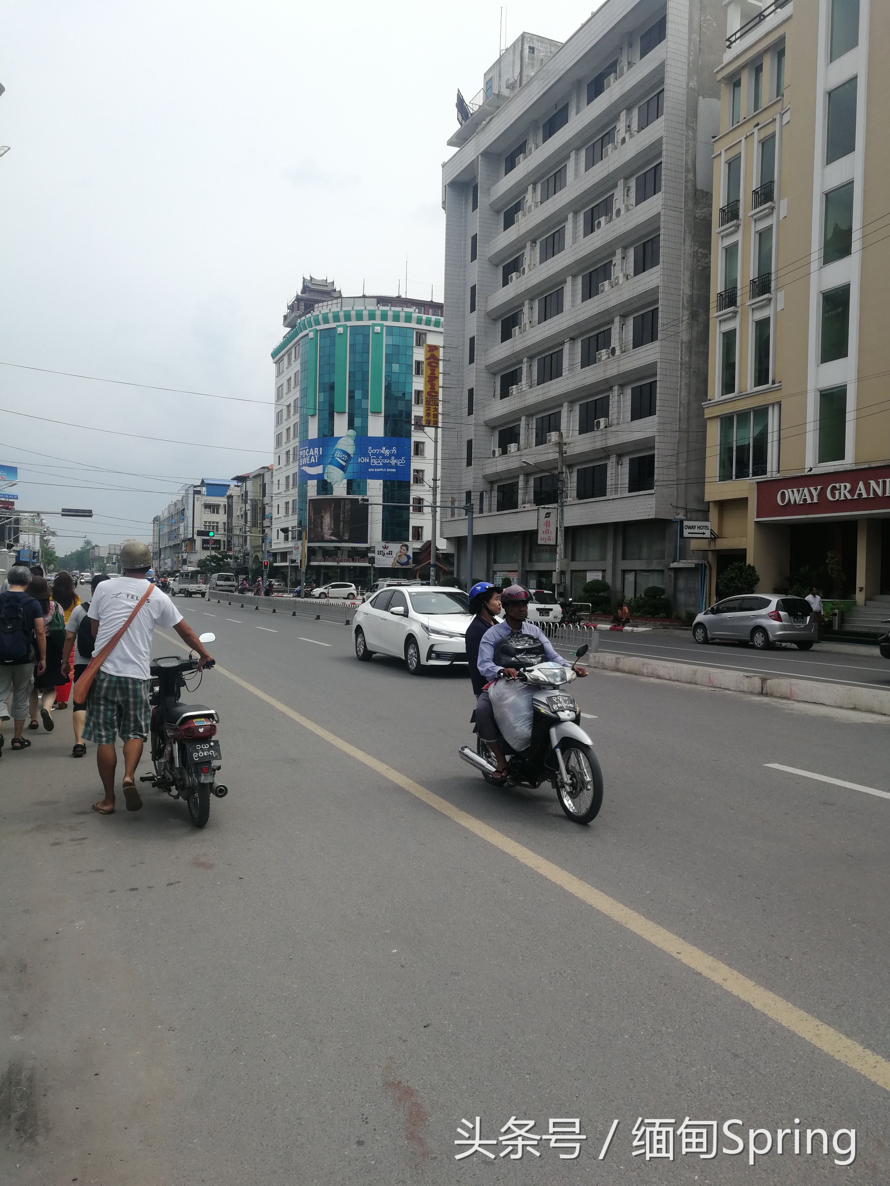 看看缅甸第二大城市曼德勒的街头，如果放在国内算几线城市?